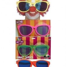 Giant Colourful Glasses (Twin Pack)
